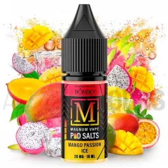 Líquido sales de nicotina Mango Passion Ice 10 ml 10/20 MG Magnum Vape con sabor a mango, fruta de la pasión con efecto fresco