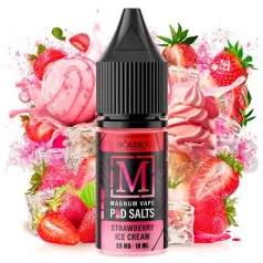 Líquido sales de nicotina Strawberry Ice Cream 10 ml 10/20 MG Magnum Vape con sabor a helado de fresas