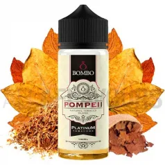 líquido de vapeo sin nicotina  Pompeii 100ml Bombo sabor a tabaco dulce