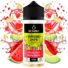 Líquido vaper sin nicotina Melon Watermelon 100 ml Wailani Bombo con sabor a sandía y melón