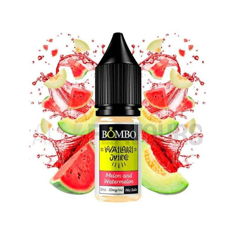 Líquido sales de nicotina Melon Watermelon 10 ml 10/20 MG Bombo con sabor a melón y sandía Líquido sales de nicotina Melon Watermelon 10 ml 10/20 MG Bombo con sabor a melón y sandía