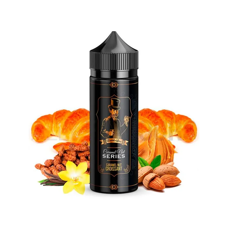 Líquido vapear sin nicotina Caramel Nut Croissant 100 ml Barricks Brew sabor dulce Líquido vapear sin nicotina Caramel Nut Croissant 100 ml Barricks Brew sabor dulce