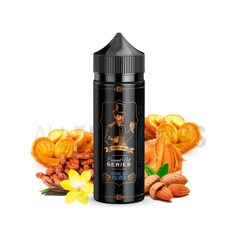 Líquido vapear sin nicotina Caramel Nut Palmier 100 ml Barricks Brew sabor dulce Líquido vapear sin nicotina Caramel Nut Palmier 100 ml Barricks Brew sabor dulce