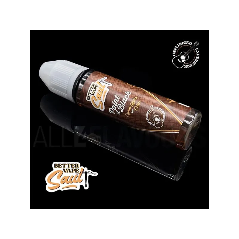 Extracto orgánico tabaco sin nicotina Unplugged Paint It Black 20 ml Clamour Vape sabor a tabaco Extracto orgánico tabaco sin nicotina Unplugged Paint It Black 20 ml Clamour Vape sabor a tabaco