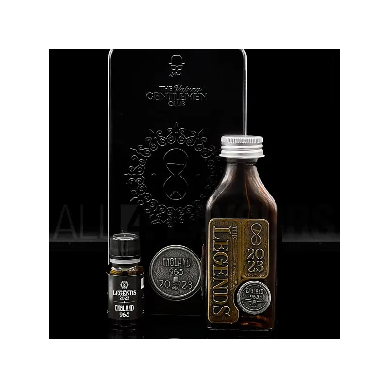 Extracto orgánico de tabacoLegends England 965 11ml The Vaping Gentlemen Club sin nicotina Extracto orgánico de tabacoLegends England 965 11ml The Vaping Gentlemen Club sin nicotina