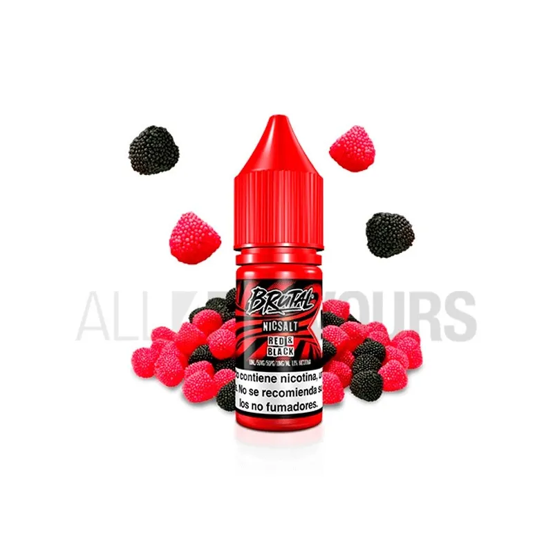Sales nicotina diferentes graduaciones Brutal Red & Black 10 ml 10/20 mg By Just Juice Sales nicotina diferentes graduaciones Brutal Red & Black 10 ml 10/20 mg By Just Juice