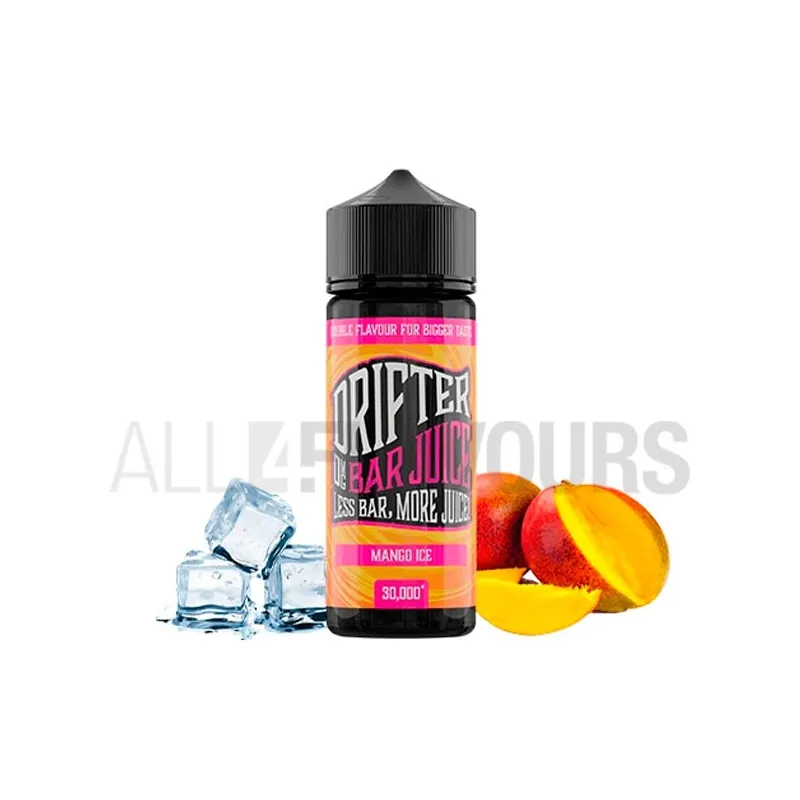 Líquido vapear sin nicotina sabor a mango con frescor Juice Sauz Mango Ice 100 ml Drifter Bar Líquido vapear sin nicotina sabor a mango con frescor Juice Sauz Mango Ice 100 ml Drifter Bar