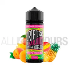 Líquido vapear sin nicotina sabor a piña, melocotón y mango  Juice Sauz Pineapple Peach Mango 100 ml Drifter Bar