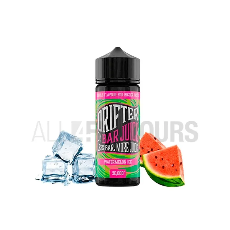 Líquido vapear sin nicotina sabor sandía con frescor Juice Sauz Watermelon Ice 100 ml Drifter Bar Líquido vapear sin nicotina sabor sandía con frescor Juice Sauz Watermelon Ice 100 ml Drifter Bar