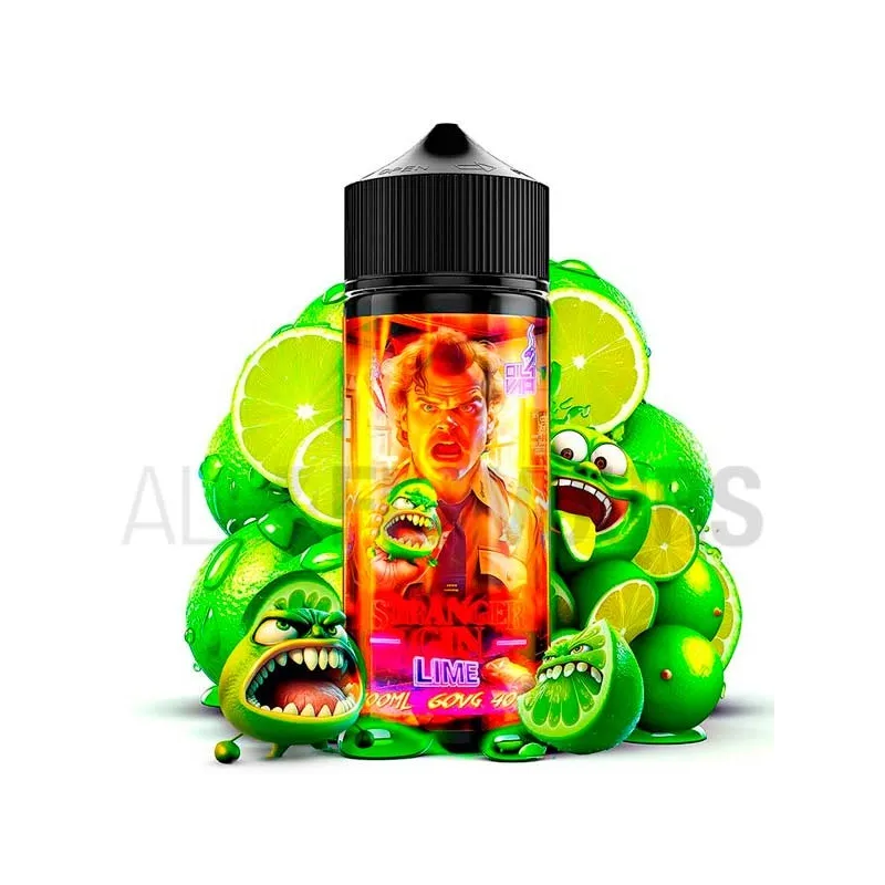 líquido vapeo sin nicotina Lime100 ml Stranger Gin Oil4Vap con sabor a ginebra con lima líquido vapeo sin nicotina Lime100 ml Stranger Gin Oil4Vap con sabor a ginebra con lima