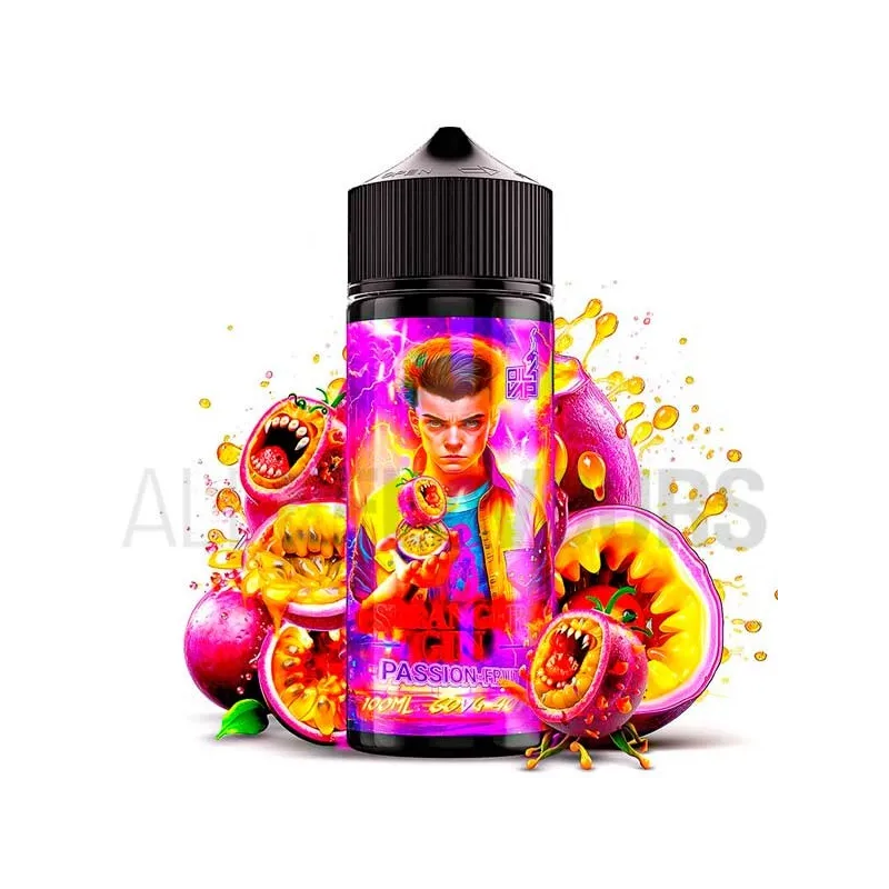líquido vapeo sin nicotina Passion Fruit 100 ml Stranger Gin Oil4Vap con sabor a ginebra con fruta de la pasión líquido vapeo sin nicotina Passion Fruit 100 ml Stranger Gin Oil4Vap con sabor a ginebra con fruta de la pasión
