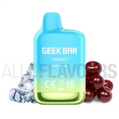 Pod Desechable Pod Desechable Meloso Mini Cherry Ice Geek Bar 20mg de nicotina con sabor a cerezas frescas