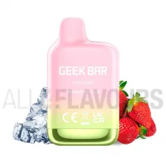 Pod Desechable Pod Desechable Meloso Mini Strawberry Ice Geek Bar 20 mg de nicotina con sabor a fresas frescas