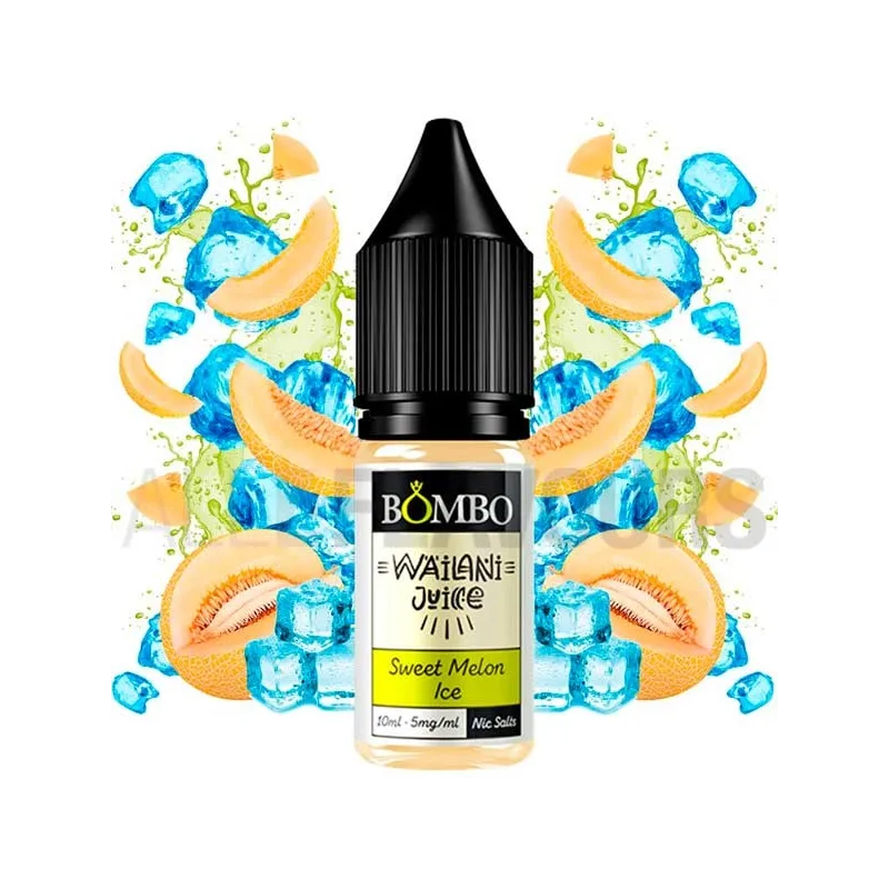 Líquido sales de nicotina Sweet Melon Ice 10 ml 10/20 MG Bombo con sabor a melón fresco Líquido sales de nicotina Sweet Melon Ice 10 ml 10/20 MG Bombo con sabor a melón fresco