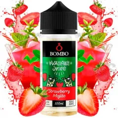 Líquido vaper sin nicotina Strawberry Mojito 100 ml Wailani Bombo con sabor mojito de fresas