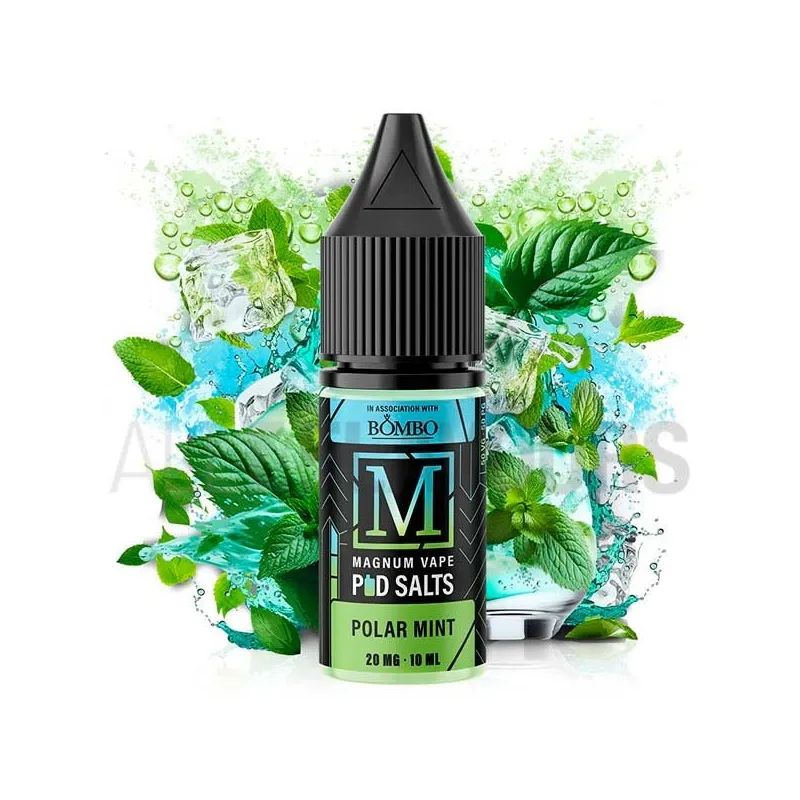 Líquido sales de nicotina polar mint 10 ml 10/20 MG Magnum Vape con sabor a menta frescas Líquido sales de nicotina polar mint 10 ml 10/20 MG Magnum Vape con sabor a menta frescas