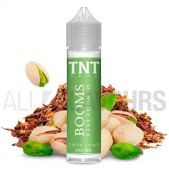 aroma vapeo sin nicotinaBooms Pistachio 20 ml Tnt-Vape con sabor a tabaco y pistacho