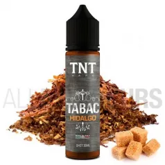 aroma vapeo sin nicotina Tabac Hidalgo 20 ml TNT-Vape con sabor a tabaco y caramelo