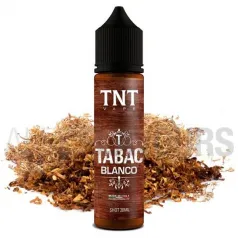 aroma vapeo sin nicotina Tabac Blanco 20 ml TNT-Vape con sabor a tabaco y caramelo