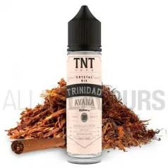 aroma vapeo sin nicotina Trinidad Avana Crystal Mix 20 ml TNT-Vape con sabor a tabaco