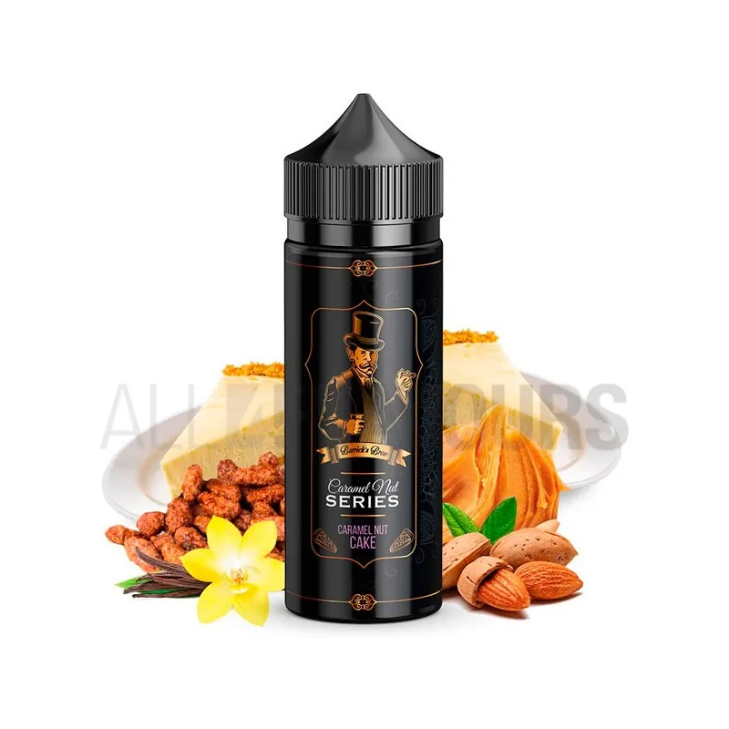 Líquido vapear sin nicotina Caramel Nut Cake 100 ml Barricks Brew sabor dulce Líquido vapear sin nicotina Caramel Nut Cake 100 ml Barricks Brew sabor dulce