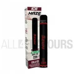 Vaper desechable CBD Haze Bar con sabor a refresco de cola. Pod CBD