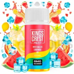 Líquido vapeo sin nicotina Watermelon Lemonade Ice 100 ml Kings Crest con sandía y limonada frescos