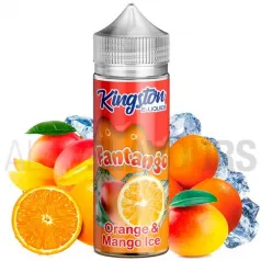 Líquido vapeo sin nicotina Orange Mango fantango Ice 100 ml Kingston con sabor a naranjada