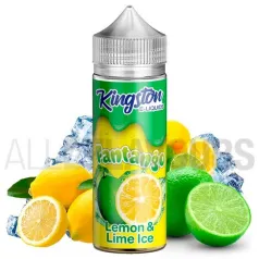 Líquido vapeo sin nicotina Lemon Lime fantango Ice 100 ml Kingston Eliquid sabor a lima y limón