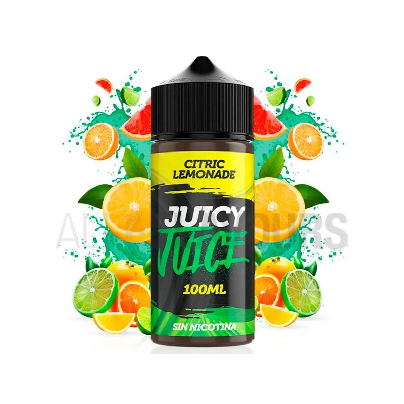 líquido de vapeo sin nicotina Citric Lemonade 100 ml Juice Juice con sabor a limonada líquido de vapeo sin nicotina Citric Lemonade 100 ml Juice Juice con sabor a limonada