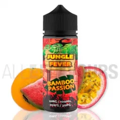 líquido de vapeo sin nicotina Bamboo Pasion 100 ml Jungle Fever con sabor a fruta de la pasión
