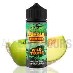 líquido de vapeo sin nicotina Wild Tropic 100 ml Jungle Fever con sabor a melón y manzana