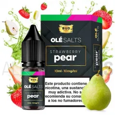 Líquido vaper sales nicotina Strawberry Pear 10 ml 10/20 mg Ole Salts Bad Vape con sabor a fresa y pera