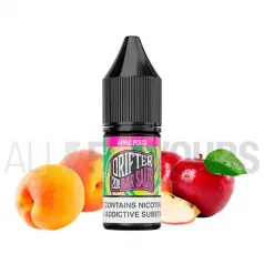 Sales nicotina diferentes graduaciones Apple Peach 10 ml 10/20 mg Drifter Bar Salts con sabor a melocotón y manzana