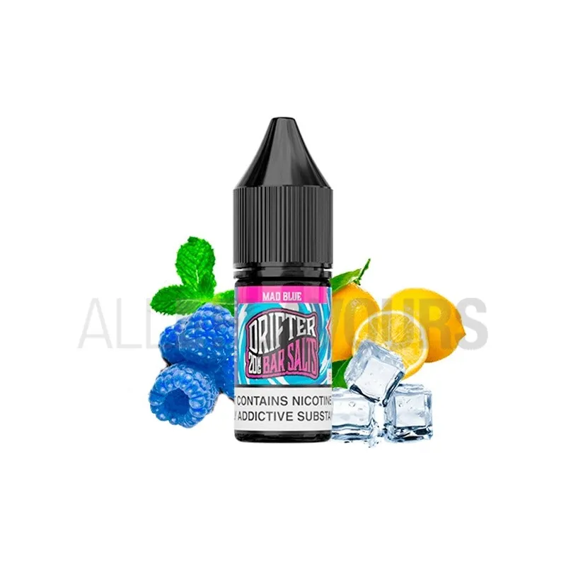 Sales nicotina diferentes graduaciones Blue Razz Lemonade Drifter Bar Salts con sabor a melocotón y limonada y frambuesas Sales nicotina diferentes graduaciones Blue Razz Lemonade Drifter Bar Salts con sabor a melocotón y limonada y frambuesas