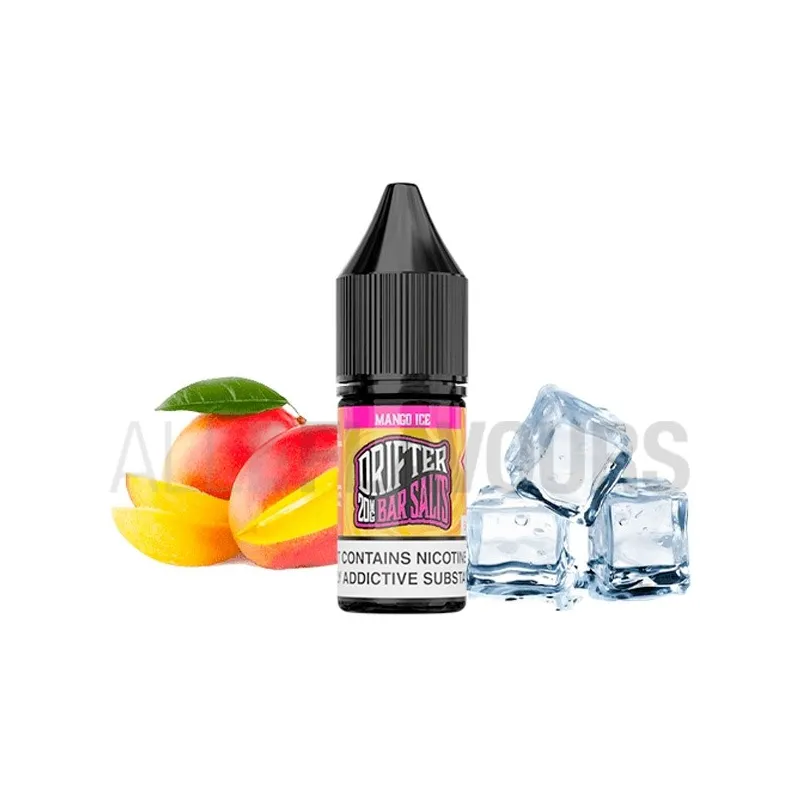 Sales nicotina diferentes graduaciones Mango Ice Drifter Bar Salts 10 ml con sabor a mango fresco Sales nicotina diferentes graduaciones Mango Ice Drifter Bar Salts 10 ml con sabor a mango fresco