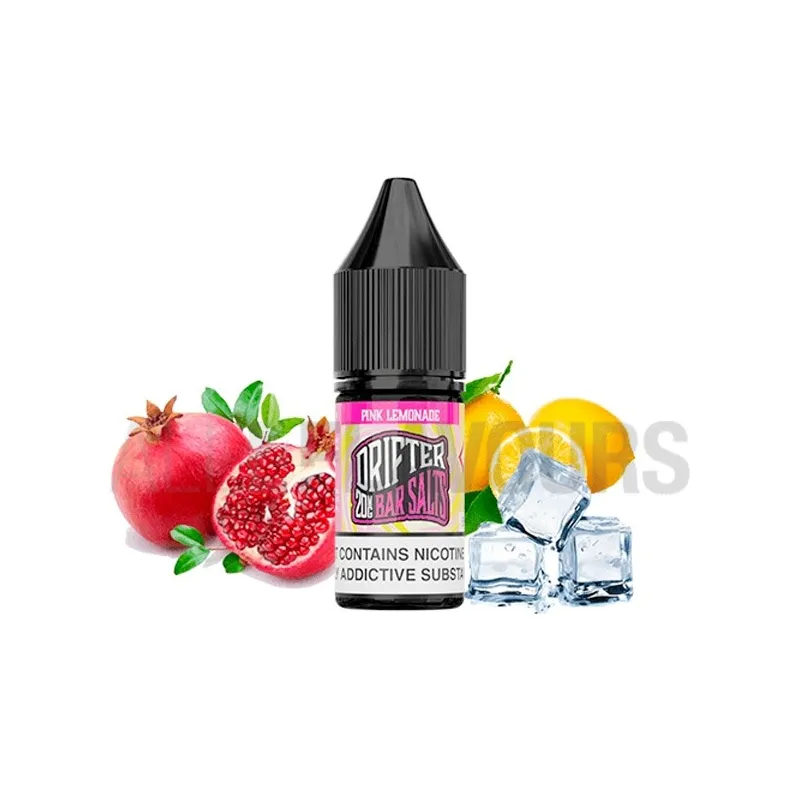 Sales nicotina Pink Lemonade Ice Drifter Bar Salts 10 ml con sabor a limonada con granada Sales nicotina Pink Lemonade Ice Drifter Bar Salts 10 ml con sabor a limonada con granada