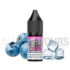 Sales nicotina Sweet Blueberry Ice  Drifter Bar Salts 10 ml con sabor a arándanos frescos