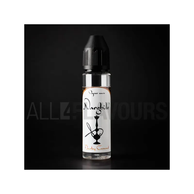 Extracto orgánico tabaco vaper sin nicotina Narghile Burley Caramel 20 ml Vapor Cave