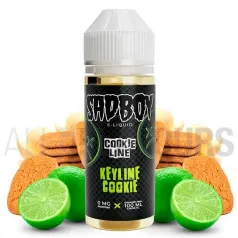 Líquido vaper sin nicotina con sabor a galletas y lima Keylime Cookie Butter 100 ml Sadboy