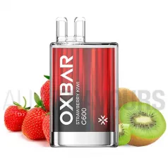 Pod desechable con nicotina Strawberry Kiwi G600 Oxbar con sabor a fresa y kiwi
