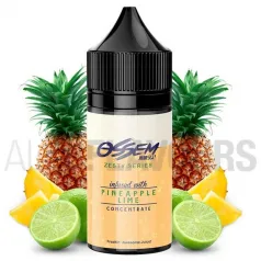 Aroma vapeo Pineapple Lime 30 ml Ossem con sabor a piña y lima