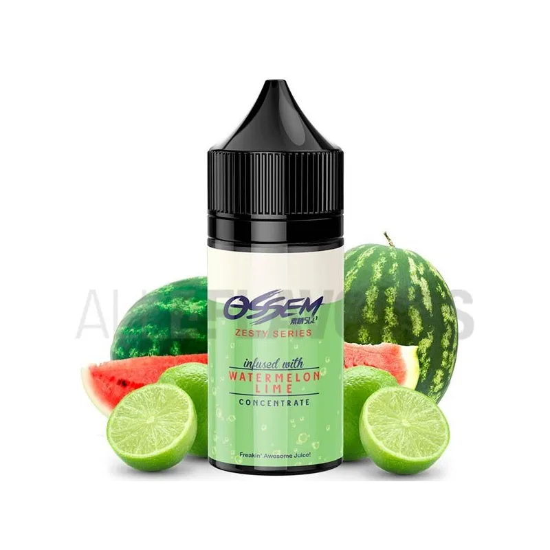 Aroma vapeo Watermelon Lime 30 ml Ossem con sabor a sandía y lima Aroma vapeo Watermelon Lime 30 ml Ossem con sabor a sandía y lima