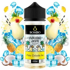 líquido vaper sin nicotina 100 ml frutal de bombo piña colada Ice