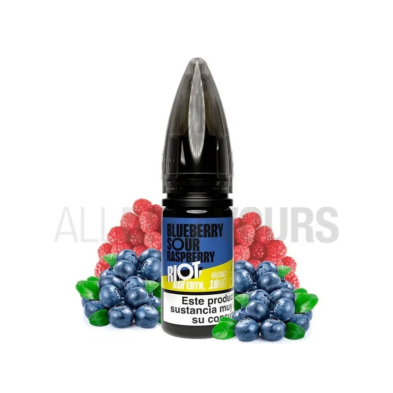 líquido sales de nicotina Blueberry Sour Raspberry Riot Squad sabor arándanos y frambuesas líquido sales de nicotina Blueberry Sour Raspberry Riot Squad sabor arándanos y frambuesas