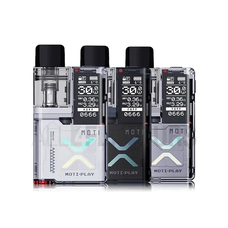 Pod vaper Moti Play Pod Kit en diferentes colores 29w potencia batería 1150 mah Pod vaper Moti Play Pod Kit en diferentes colores 29w potencia batería 1150 mah