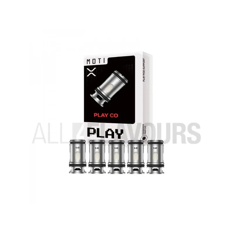 Resistencias pod recambio Moti Play Pod Kit con diferentes resistencias Resistencias pod recambio Moti Play Pod Kit con diferentes resistencias