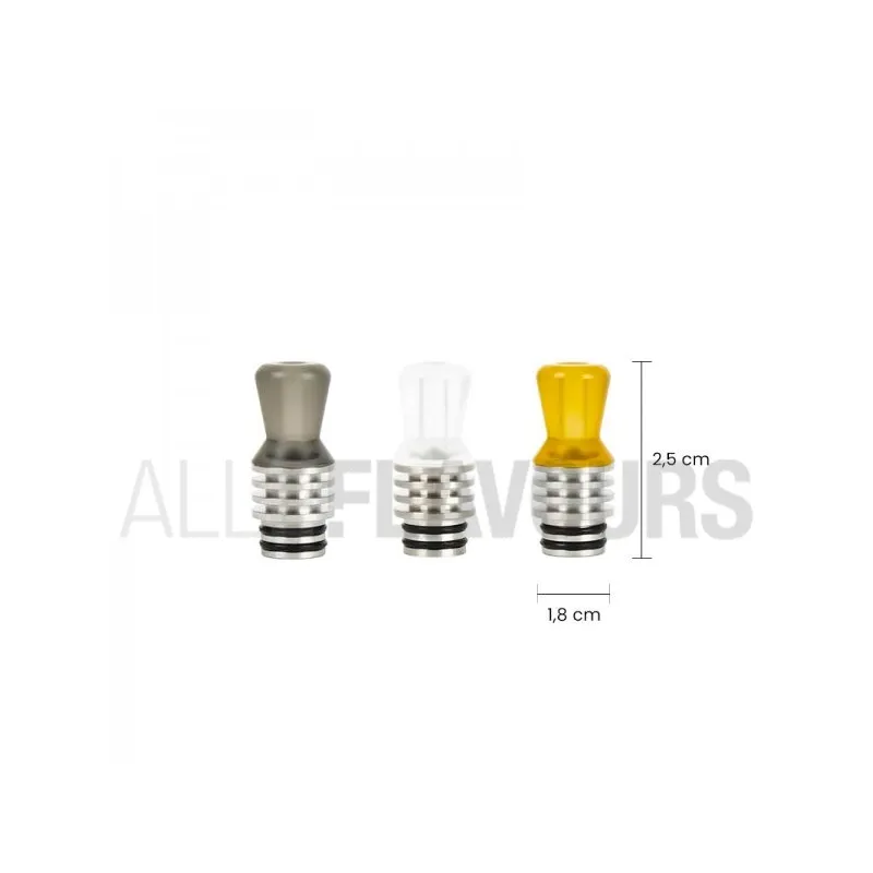 Drip Tip MTL 510 RS338 Cóncavo Recto Reewape