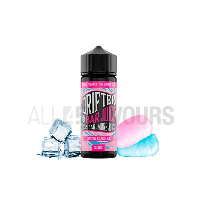 Líquido vapear sin nicotina sabor algodón azúcar frescor Juice Sauz Drifter Bar Líquido vapear sin nicotina sabor algodón azúcar frescor Juice Sauz Drifter Bar