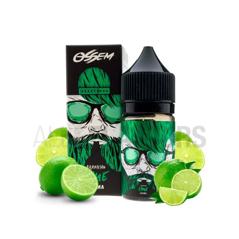 Aroma vapeo sin nicotina Brazilian LIme 30 ml Ossem con sabor a lima Aroma vapeo sin nicotina Brazilian LIme 30 ml Ossem con sabor a lima